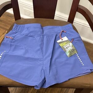 Duluth Trading Co Women's Athletic Shorts in Blue